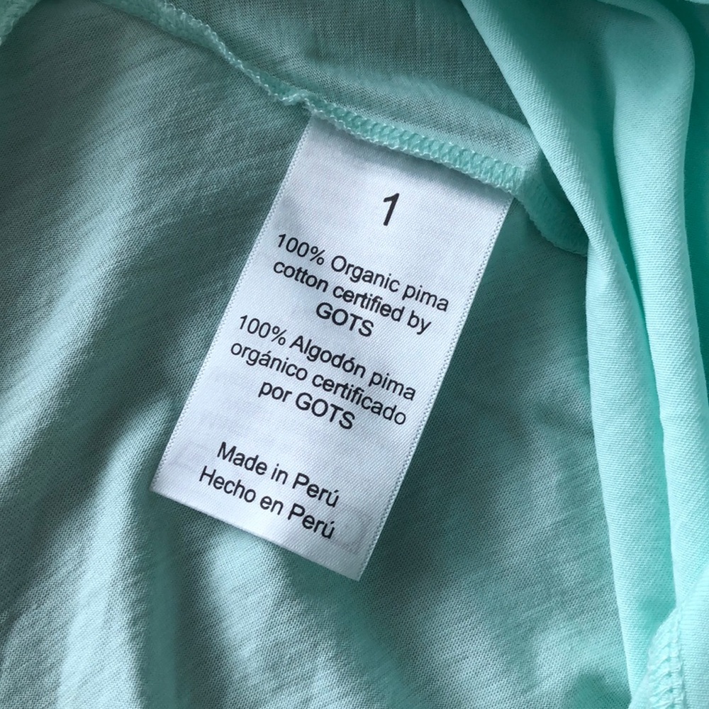 ZUUJA Women’s 2 pc set turquoise color - Picture 5 of 5